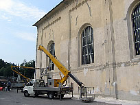 Višinsko popravilo fasade in barvanje fasade