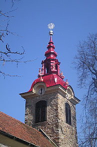 Višinsko barvanje in sanacija kovinskih del na cerkvenih zvonikih